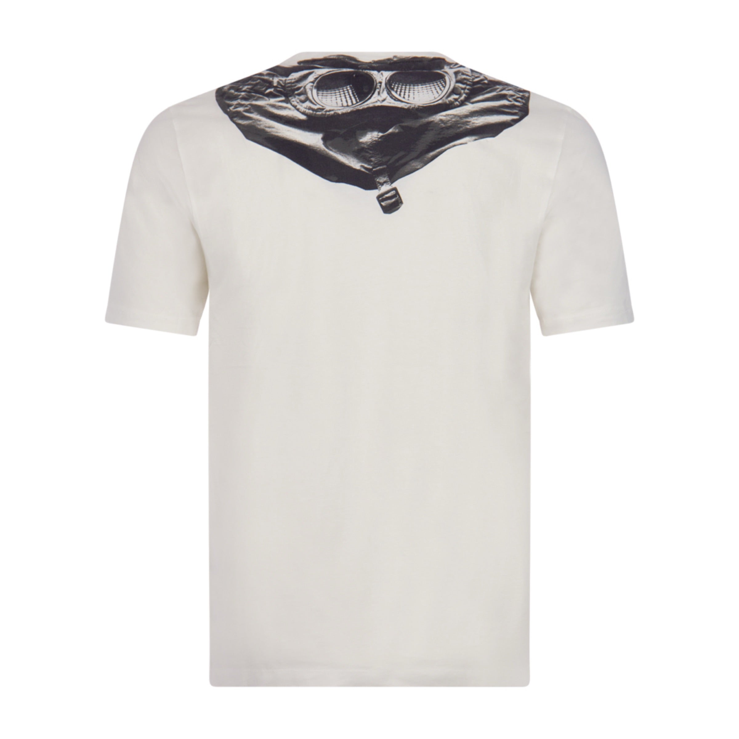 Cp Company 30/1 Jersey Goggle T-Shirt In White – TET Clothing
