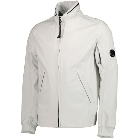 CP Company Junior Harrington Soft Shell R Lens Jacket in White