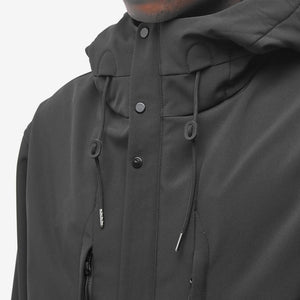 Cp Company Shell-R Hooded Parka In Black