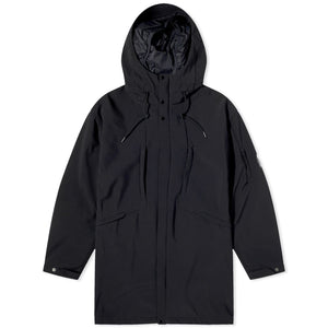 Cp Company Shell-R Hooded Parka In Black