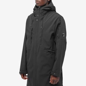 Cp Company Shell-R Hooded Parka In Black