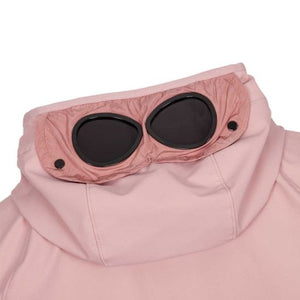 Cp Company GD Shell Goggle Jacket in Pale Mauve