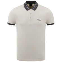 Load image into Gallery viewer, Hugo Boss Paule Slim Fit Stretch Polo Shirt Cream
