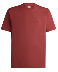 Cp Company Small Logo T-Shirt In Red