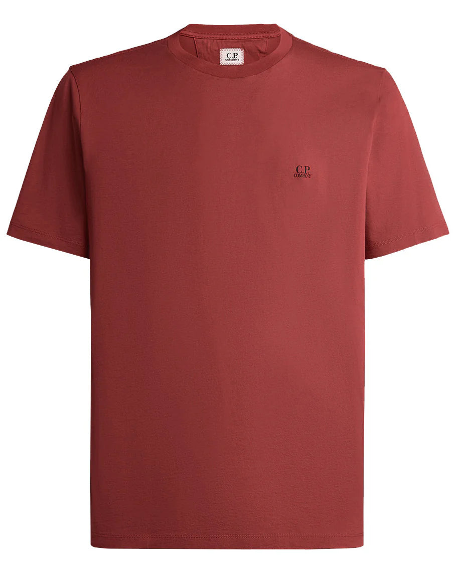 Cp Company Small Logo T-Shirt In Red