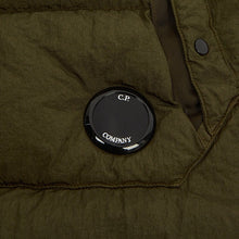 Load image into Gallery viewer, Cp Company Junior Lens Padded Gilet Ivy Green
