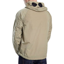 Load image into Gallery viewer, Cp Company Goggle Hooded Chrome Jacket In Cobblestone
