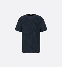 Load image into Gallery viewer, Dior Oblique Relaxed Fit T-Shirt In Navy
