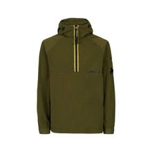 Load image into Gallery viewer, Cp Company Cr - L Half Zip Hooded Lens Overshirt in Green Moss
