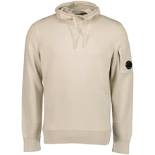 Load image into Gallery viewer, Cp Company Hooded Cotton Lens Knit In Oyster
