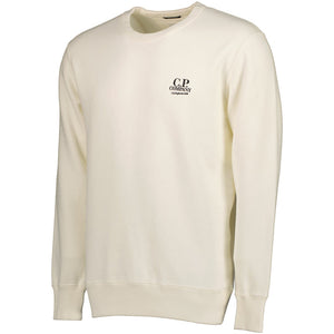Cp Company 50th Anniversary Sweatshirt In White