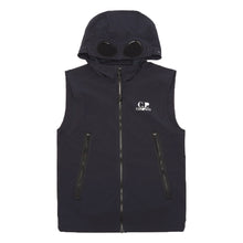 Load image into Gallery viewer, CP Company Junior Shell - R Goggle Gilet in Navy

