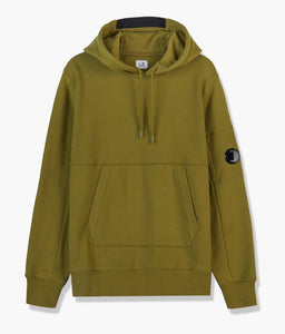 Cp Company Diagonal Raised Lens Overhead In Moss Green