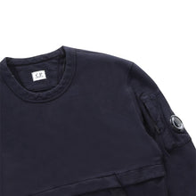 Load image into Gallery viewer, Cp Company Utility Lens Sweatshirt In Navy
