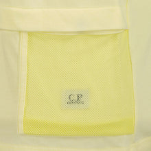 Load image into Gallery viewer, Cp Company Tacting Piquet Zip Polo Shirt In Pastel Yellow
