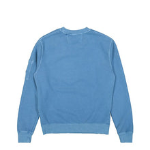Load image into Gallery viewer, Cp Company Brushed Emerized Resist Dyed Lens Sweatshirt In Infinity Blue
