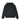 Cp Company Garment Dyed Overhead Lens Hoodie In Black