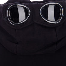 Load image into Gallery viewer, Cp Company Diagonal Raised Fleece Goggle Full Zip in Navy
