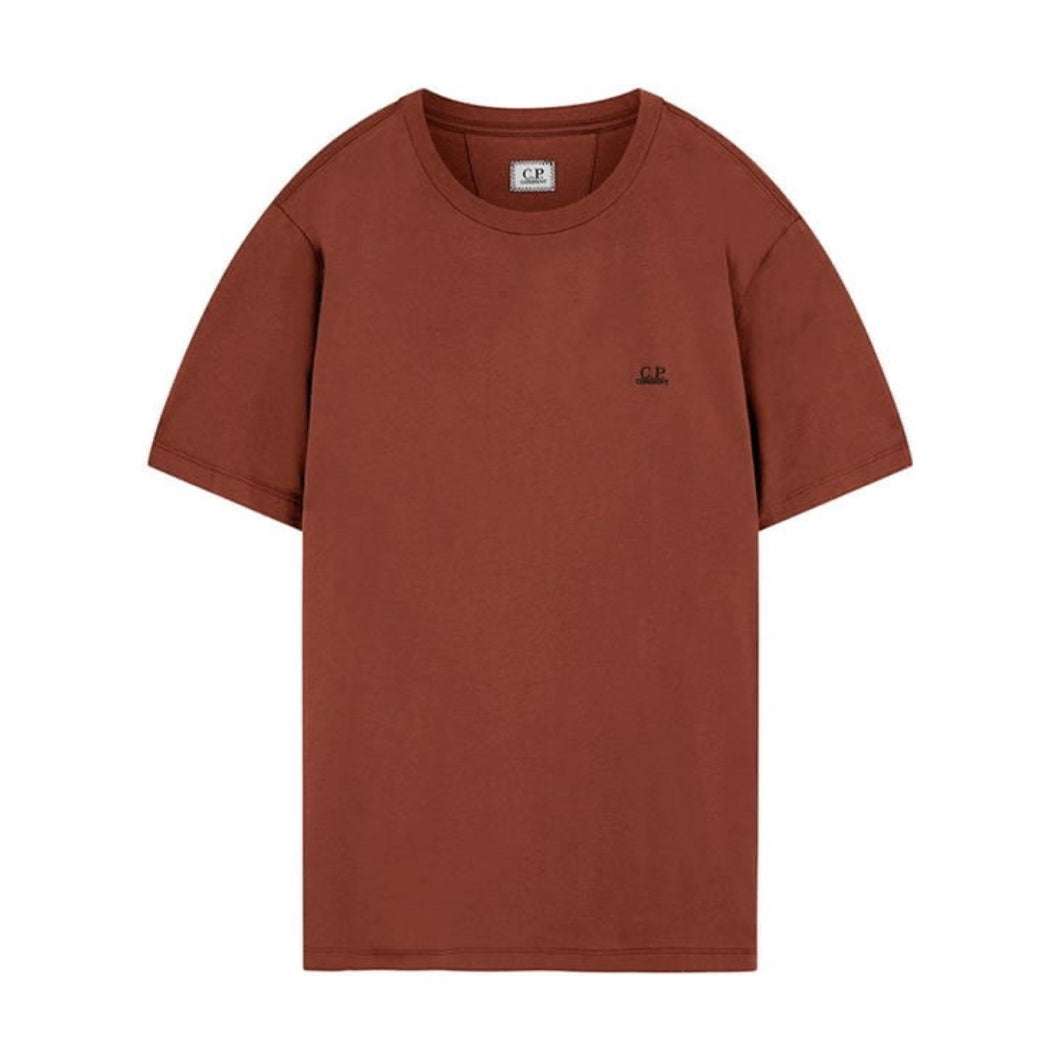 Cp Company Small Logo T-Shirt In Henna