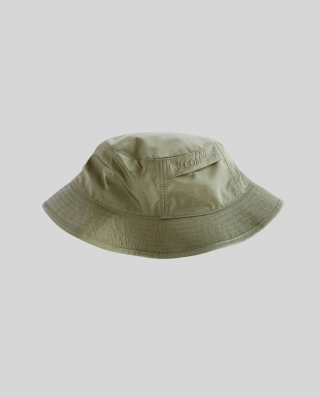 CP Company Chrome-R Bucket Hat In Bronze Green
