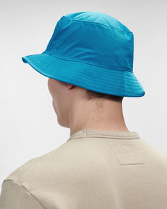 CP Company Chrome-R Bucket Hat In Tile Blue