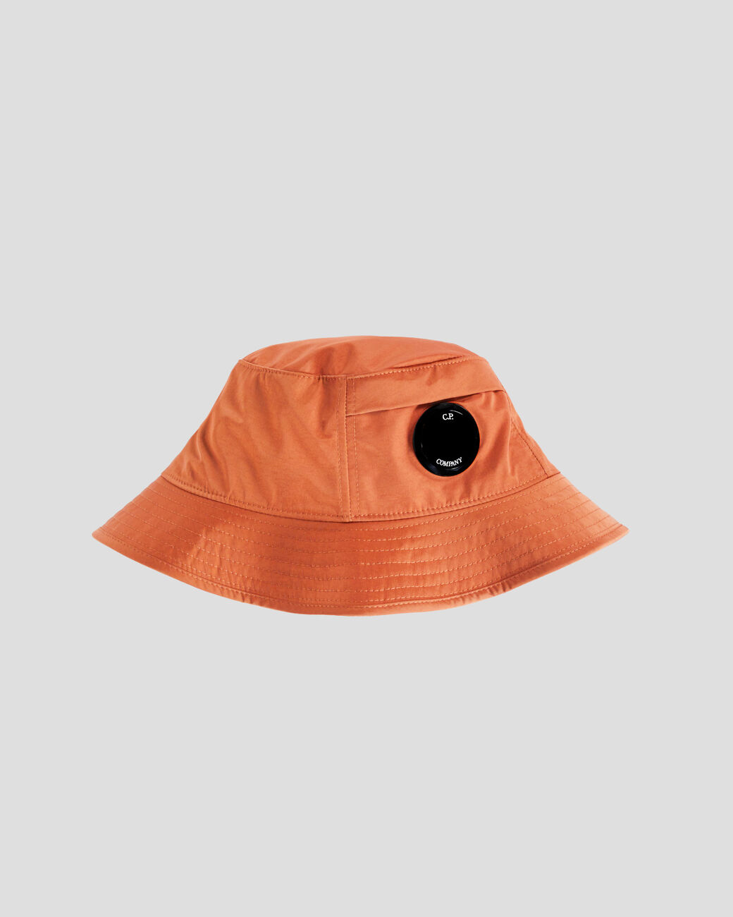 CP Company Chrome-R Lens Bucket Hat In Orange