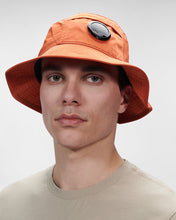 Load image into Gallery viewer, CP Company Chrome-R Lens Bucket Hat In Orange
