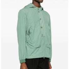 Load image into Gallery viewer, Cp Company Flatt Nylon Goggle Overshirt in Green Bay
