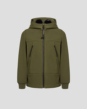 Load image into Gallery viewer, CP Company Junior Shell - R Goggle Jacket in Ivy Green
