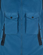 Load image into Gallery viewer, Stone Island David Light-Tc With Micropile Hooded Gilet In Blue
