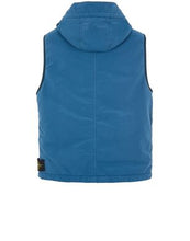 Load image into Gallery viewer, Stone Island David Light-Tc With Micropile Hooded Gilet In Blue
