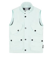 Load image into Gallery viewer, Stone Island David-Tc Laser Printed Down Gilet In Grey
