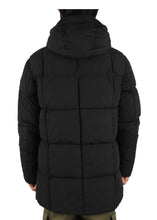 Load image into Gallery viewer, Cp Company Flatt Nylon Padded Lens Down Jacket in Black
