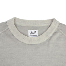 Load image into Gallery viewer, Cp Company Junior Fine Wool Knit In String Grey 051
