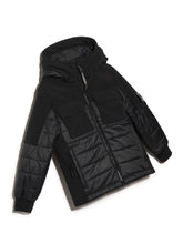 Load image into Gallery viewer, Cp Company Junior Soft Shell-R Mixed Lens Jacket In Black
