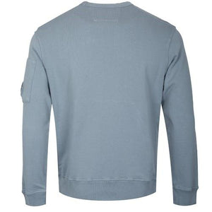 Cp Company Utility Lens Sweatshirt In Griffin Grey