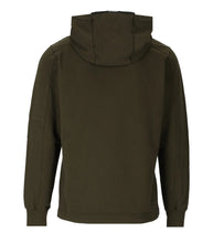 Load image into Gallery viewer, Cp Company Lens Light Fleece Lens Overhead Hoodie Ivy Green
