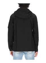 Load image into Gallery viewer, Cp Company Quarter Zip Overshirt In Black
