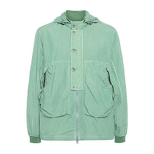 Load image into Gallery viewer, Cp Company Flatt Nylon Goggle Overshirt in Green Bay
