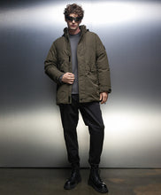 Load image into Gallery viewer, Stone Island Micro Twill Down Jacket Olive
