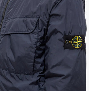 Stone Island Garment Dyed Crinkle Reps R-Ny With Primaloft-Tc In Navy