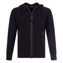 Load image into Gallery viewer, Cp Company Diagonal Raised Fleece Goggle Full Zip in Navy
