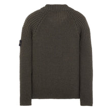Load image into Gallery viewer, Stone Island Heavy Knit Sweatshirt in Olive
