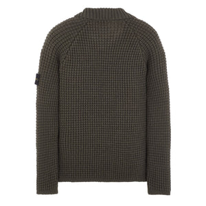 Stone Island Heavy Knit Sweatshirt in Olive