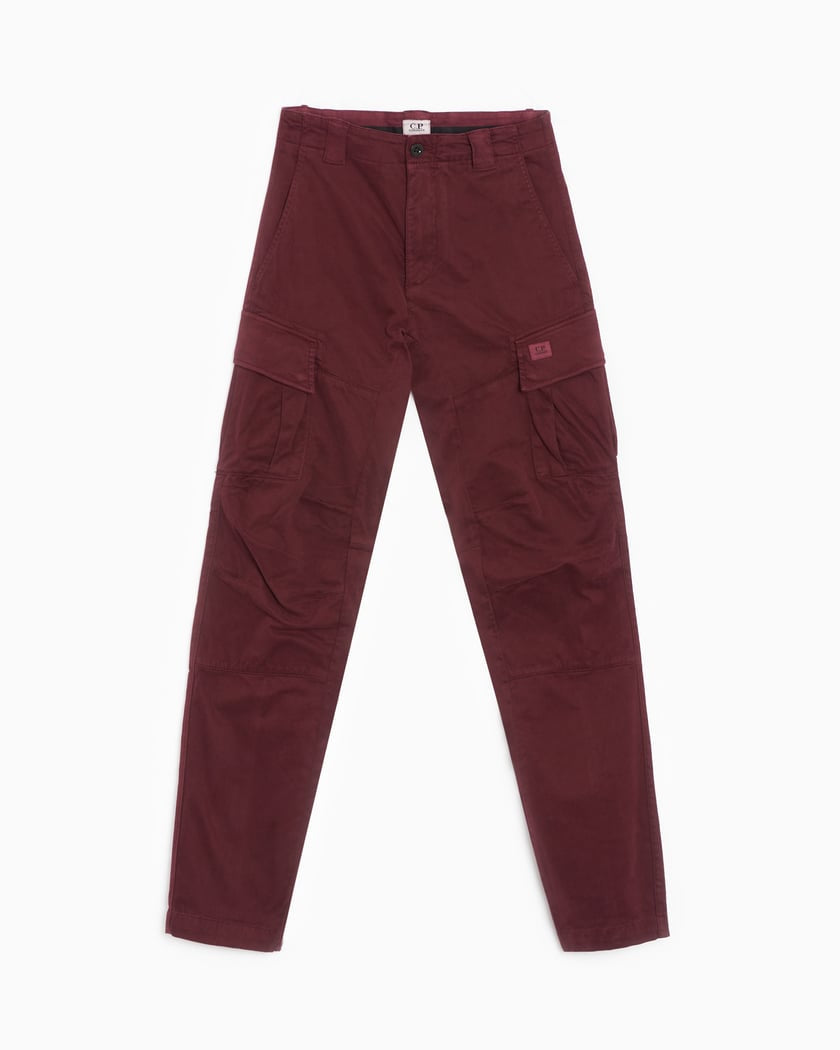 Cp Company Stitched Small Logo Cargo Pants in Port Royal