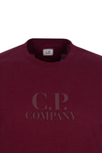 Load image into Gallery viewer, Cp Company Tonal Logo T-Shirt in Bordeaux
