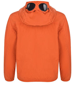 Cp Company Junior Cr-L 011 Garment Dyed Goggle Jacket In Harvest Pumpkin
