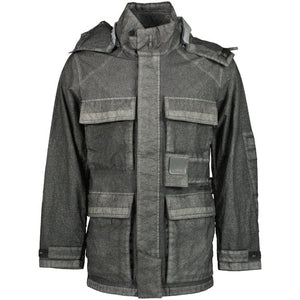 Cp Company Metropolis Co-Ted Jacket in Dark Shadow Grey