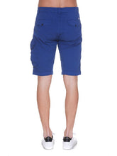 Load image into Gallery viewer, CP Company Twill Stretch Cargo Shorts In Blue Quartz
