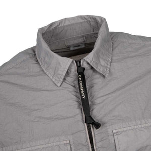 Cp Company Taylon L Lens Overshirt in Griffin Grey